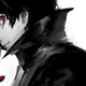 Beneath the mask.